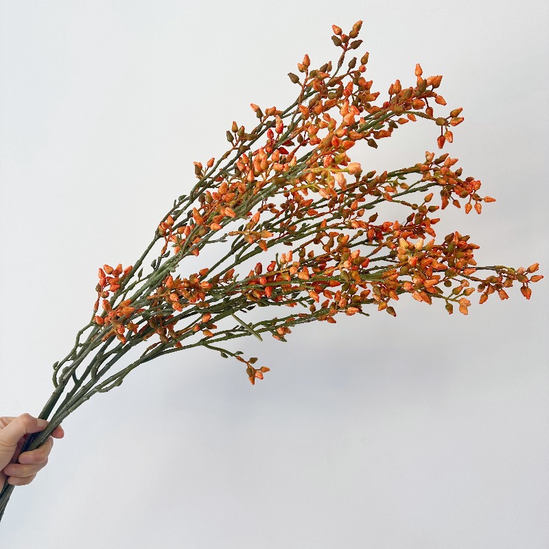 Florist Supply Vases - Künstlicher Eukalyptus, grüne Olivenfrüchte, künstliche Blumen,