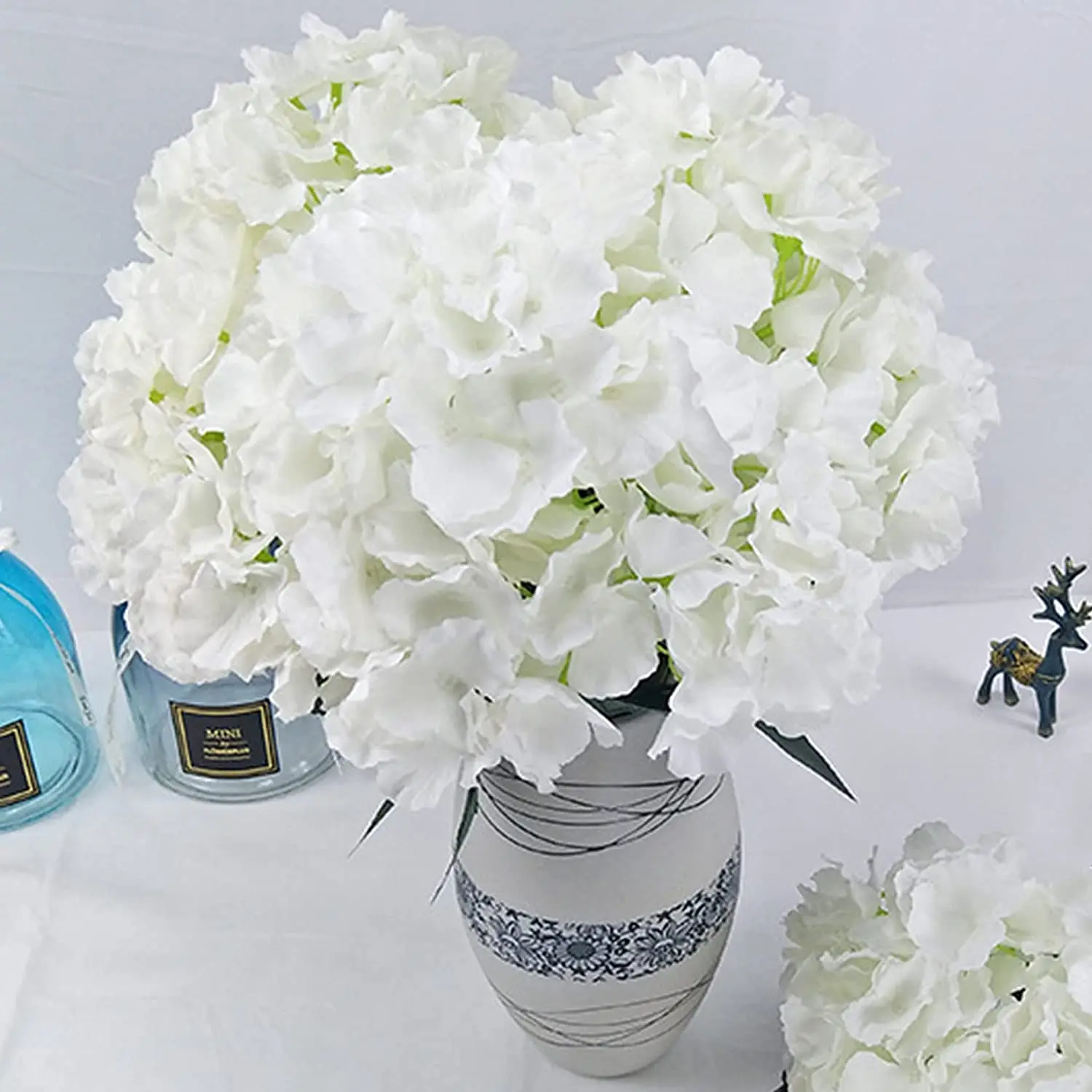 8 Zoll Große Seidenhortensienk – Florist Supply Bulk Bewertung und Preis