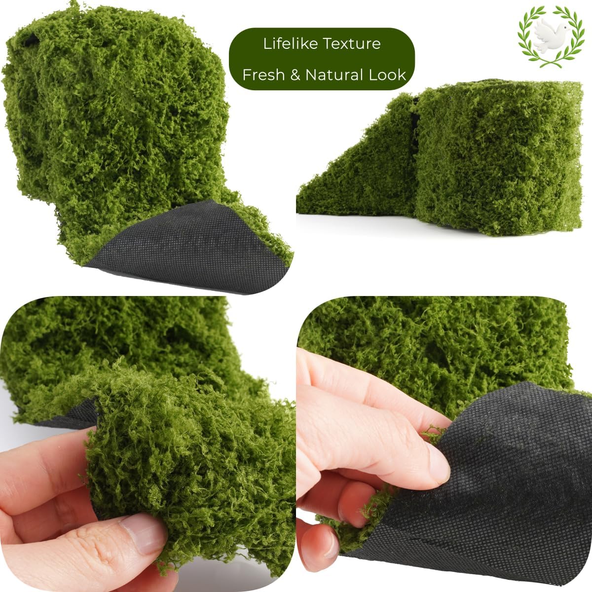 Künstlicher Moos-Tischläufer,  – Preserved Moss Sheet Bewertung und Preis