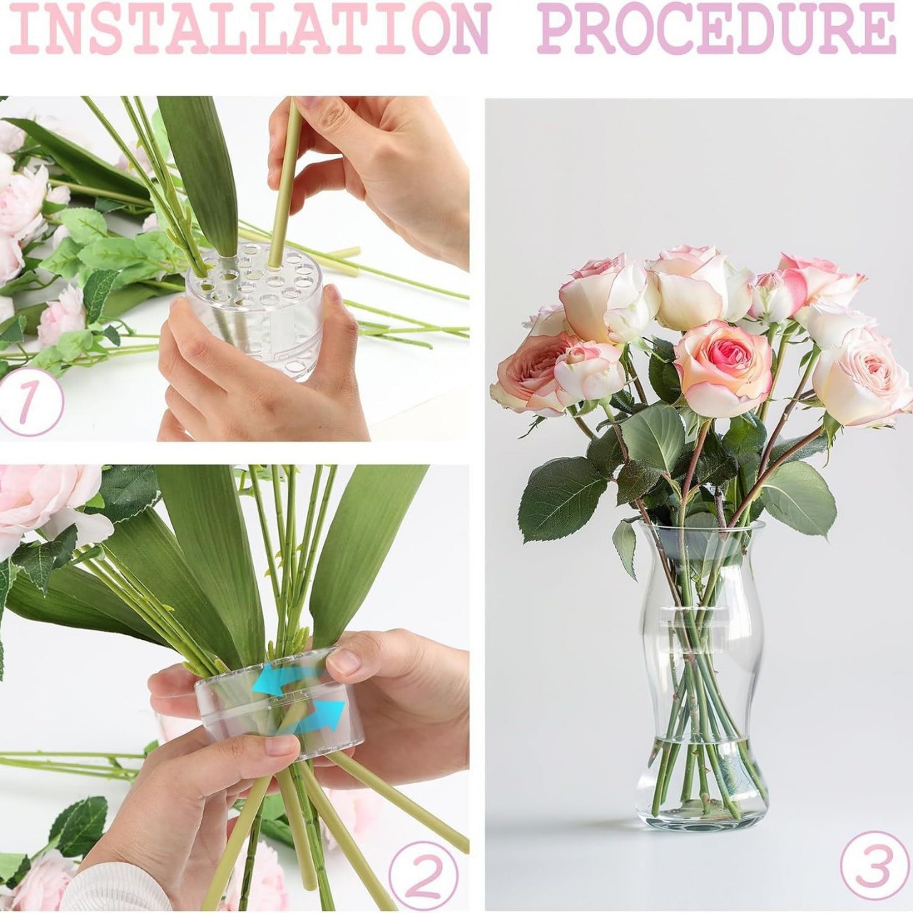 Spiralförmiger Ikebana-Stielha – Florist Supply Bulk Bewertung und Preis
