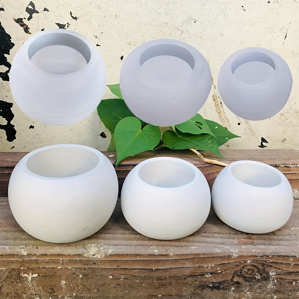 3-teilige Runde Blumentopf-Sil – Florist Supply Vases Bewertung und Preis