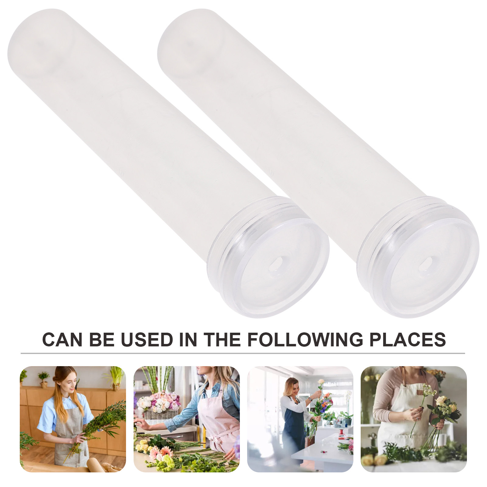 100 Stück Kunststoff-Blumenwas – Florist Flower Supply Bewertung und Preis